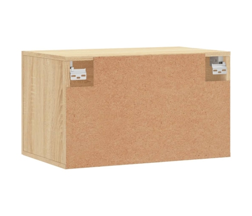 Armario de pared madera ingeniería roble Sonoma 60x36,5x35 cm