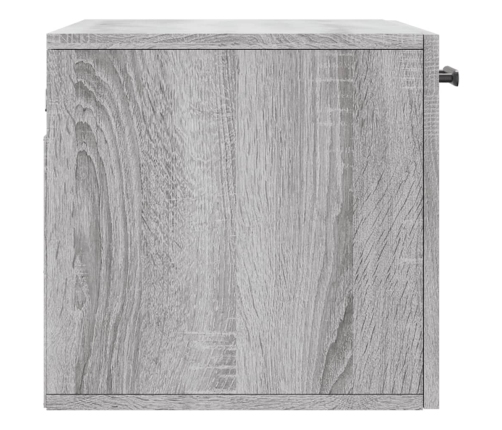 Armario de pared madera de ingeniería gris Sonoma 60x36,5x35 cm