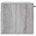 Armario de pared madera de ingeniería gris Sonoma 60x36,5x35 cm