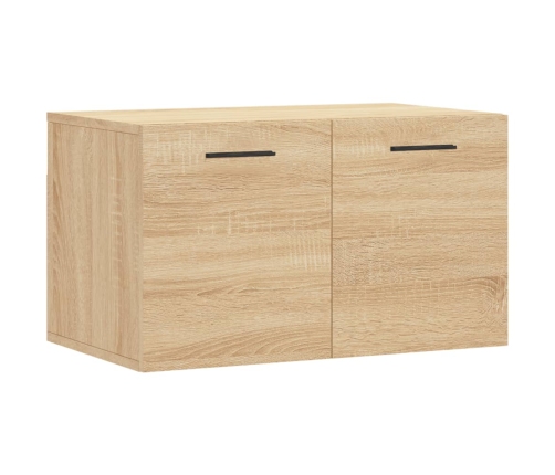 Armario de pared madera ingeniería roble Sonoma 60x36,5x35 cm