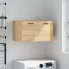 Armario de pared madera ingeniería roble Sonoma 60x36,5x35 cm