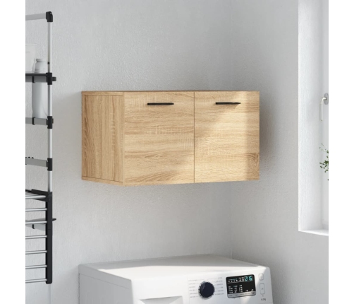 Armario de pared madera ingeniería roble Sonoma 60x36,5x35 cm