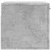 Armario de pared madera ingeniería gris hormigón 60x36,5x35 cm