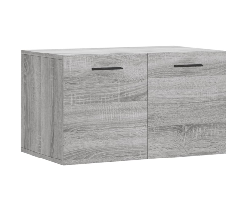 Armario de pared madera de ingeniería gris Sonoma 60x36,5x35 cm