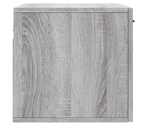 Armario de pared madera de ingeniería gris Sonoma 60x36,5x35 cm