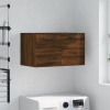 Armario de pared madera ingeniería marrón roble 60x36,5x35 cm