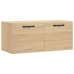 Armario de pared madera ingeniería roble Sonoma 80x36,5x35 cm