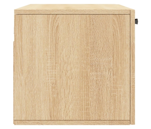 Armario de pared madera ingeniería roble Sonoma 80x36,5x35 cm