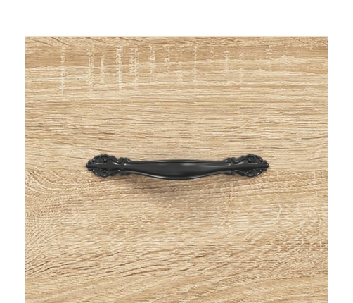 Armario de pared madera ingeniería roble Sonoma 80x36,5x35 cm