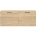 Armario de pared madera ingeniería roble Sonoma 80x36,5x35 cm