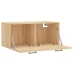 Armario de pared madera ingeniería roble Sonoma 80x36,5x35 cm