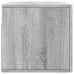 Armario de pared madera de ingeniería gris Sonoma 80x36,5x35 cm