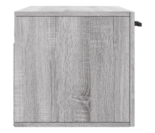 Armario de pared madera de ingeniería gris Sonoma 80x36,5x35 cm