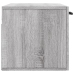 Armario de pared madera de ingeniería gris Sonoma 80x36,5x35 cm