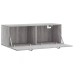 Armario de pared madera ingeniería gris Sonoma 100x36,5x35 cm