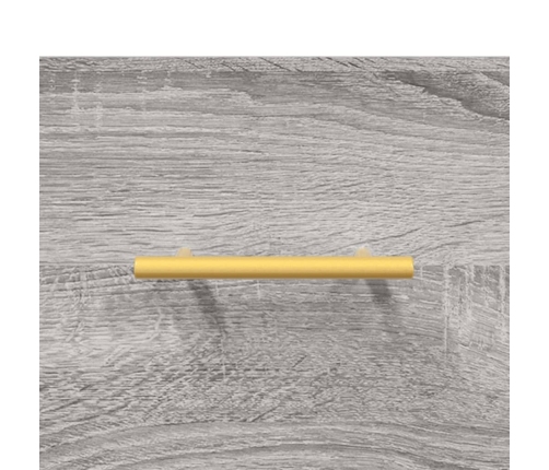 Armario de pared madera ingeniería gris Sonoma 100x36,5x35 cm