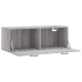 Armario de pared madera ingeniería gris Sonoma 100x36,5x35 cm