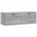 Armario de pared madera ingeniería gris Sonoma 100x36,5x35 cm