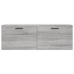 Armario de pared madera ingeniería gris Sonoma 100x36,5x35 cm