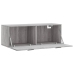 Armario de pared madera ingeniería gris Sonoma 100x36,5x35 cm