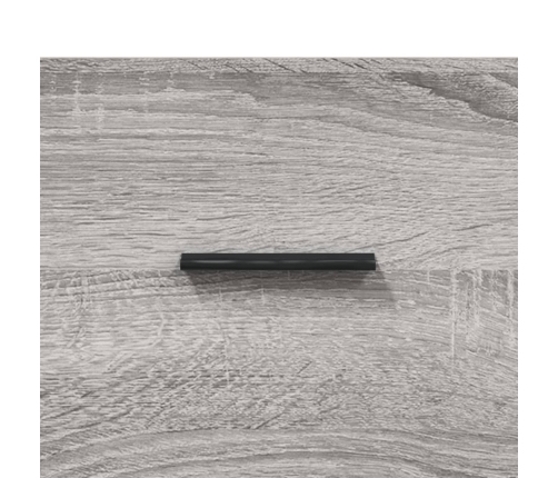 Armario de pared madera ingeniería gris Sonoma 100x36,5x35 cm