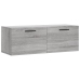 Armario de pared madera ingeniería gris Sonoma 100x36,5x35 cm