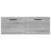 Armario de pared madera ingeniería gris Sonoma 100x36,5x35 cm