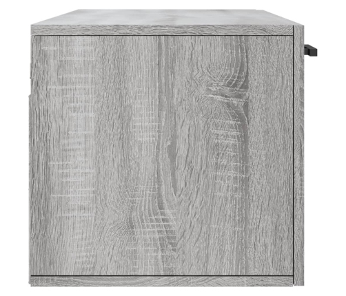 Armario de pared madera ingeniería gris Sonoma 100x36,5x35 cm