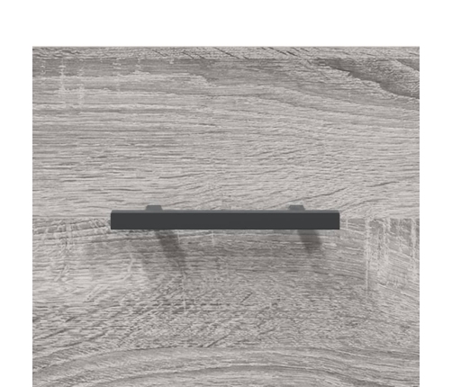 Armario de pared madera ingeniería gris Sonoma 100x36,5x35 cm