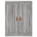 Armario de pared madera ingeniería gris Sonoma 69,5x34x90 cm