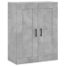 Armario de pared madera ingeniería gris hormigón 69,5x34x90 cm