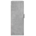 Armario de pared madera ingeniería gris hormigón 69,5x34x90 cm