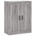 Armario de pared madera ingeniería gris Sonoma 69,5x34x90 cm