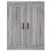 Armario de pared madera ingeniería gris Sonoma 69,5x34x90 cm