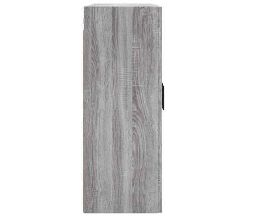 Armario de pared madera ingeniería gris Sonoma 69,5x34x90 cm