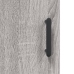 Armario de pared madera ingeniería gris Sonoma 69,5x34x90 cm