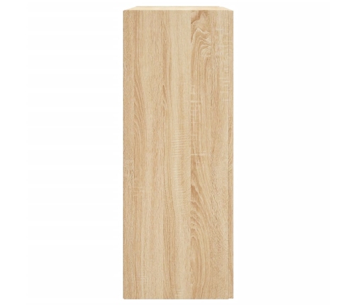 Armario de pared madera ingeniería roble Sonoma 69,5x34x90 cm