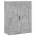 Armario de pared madera ingeniería gris hormigón 69,5x34x90 cm