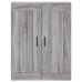 Armario de pared madera ingeniería gris Sonoma 69,5x34x90 cm