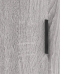 Armario de pared madera ingeniería gris Sonoma 69,5x34x90 cm