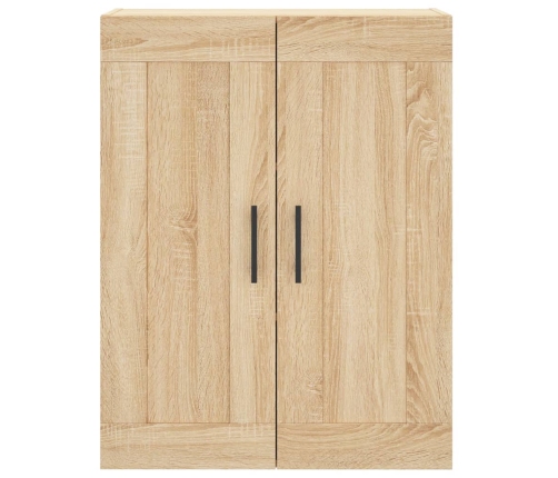 Armario de pared madera ingeniería roble Sonoma 69,5x34x90 cm