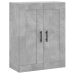 Armario de pared madera ingeniería gris hormigón 69,5x34x90 cm