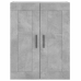 Armario de pared madera ingeniería gris hormigón 69,5x34x90 cm