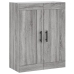 Armario de pared madera ingeniería gris Sonoma 69,5x34x90 cm