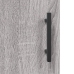 Armario de pared madera ingeniería gris Sonoma 69,5x34x90 cm