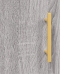 Armario de pared madera de ingeniería gris Sonoma 34,5x34x90 cm