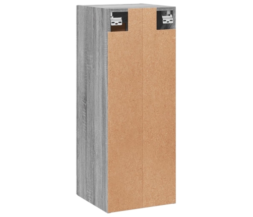 Armario de pared madera de ingeniería gris Sonoma 34,5x34x90 cm