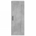 Armario de pared madera ingeniería gris hormigón 34,5x34x90 cm