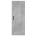 Armario de pared madera ingeniería gris hormigón 34,5x34x90 cm