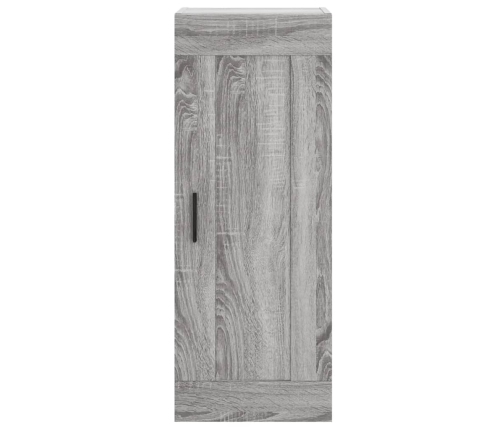 Armario de pared madera de ingeniería gris Sonoma 34,5x34x90 cm